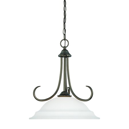 Thomas Bella 16'' Wide 1Light Pendant, Oiled Bronze SL891615